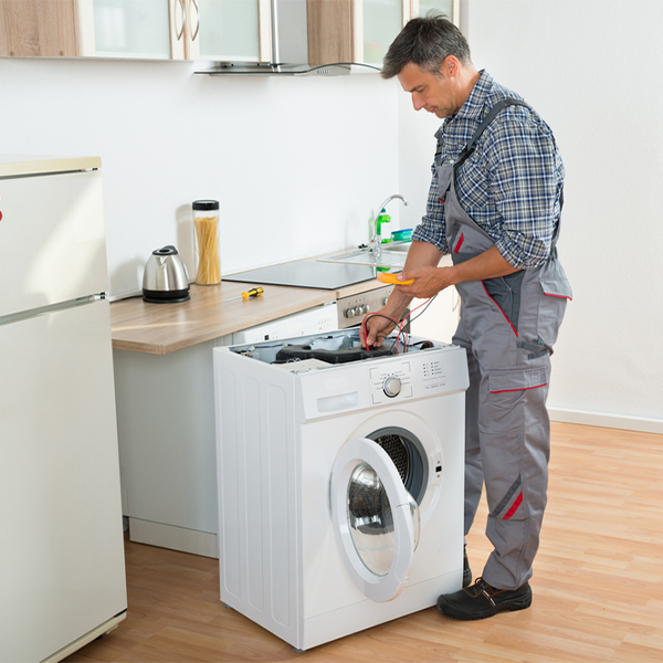 can you walk me through the steps of troubleshooting my washer issue in Brentwood New York